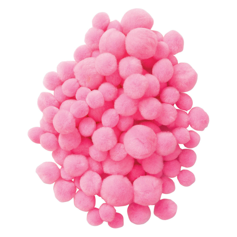 Afbeelding laden in galerijviewer, Colorations - pom poms roze, 100st.
