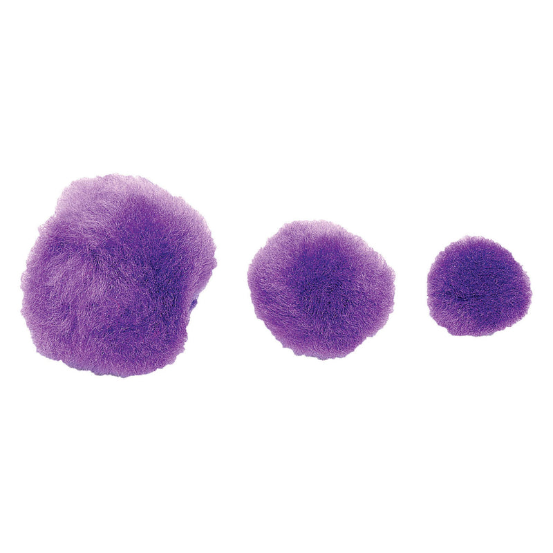 Afbeelding laden in galerijviewer, Colorations - pom poms paars, 100st.

