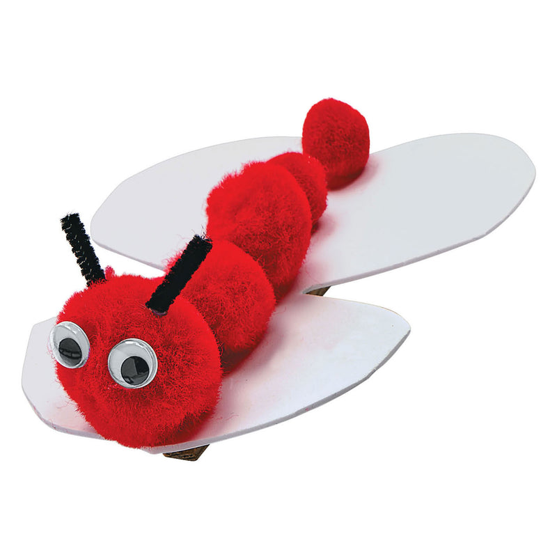 Afbeelding laden in galerijviewer, Colorations - pom poms rood, 100st.
