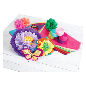 Colorations - crepepapier slingers set 2 , set van 6