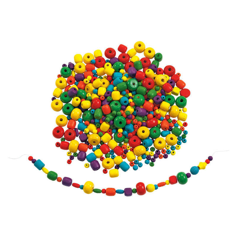 Afbeelding laden in galerijviewer, Colorations - heldere houten kralen, 450 gram

