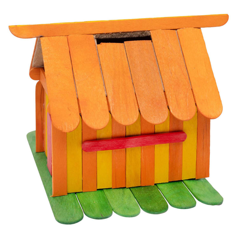 Afbeelding laden in galerijviewer, Colorations - huisvormige spaarpotten, 3st.

