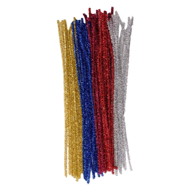 Afbeelding laden in galerijviewer, Colorations - glitter chenilledraad, 50st.
