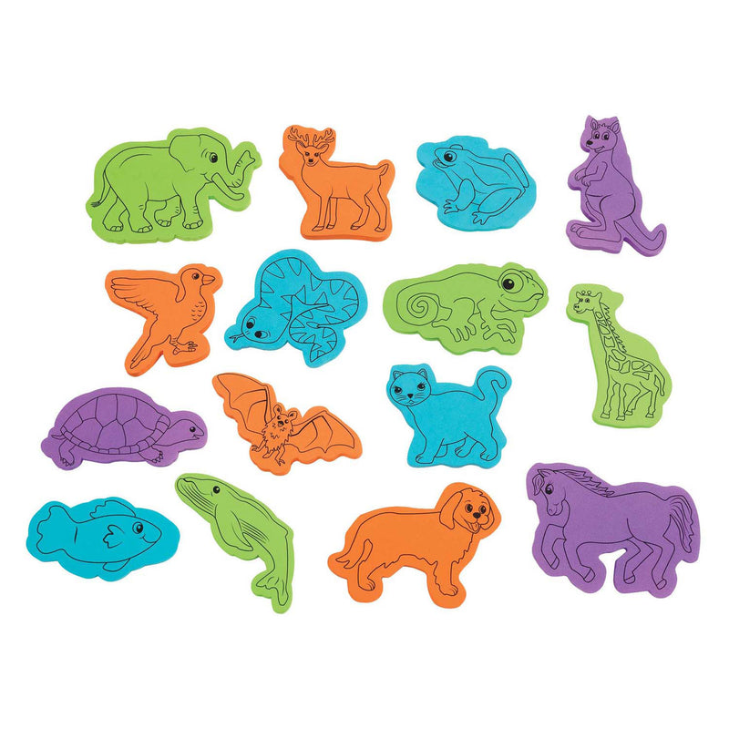 Afbeelding laden in galerijviewer, Colorations - dierenskeletten stempels, 15st.
