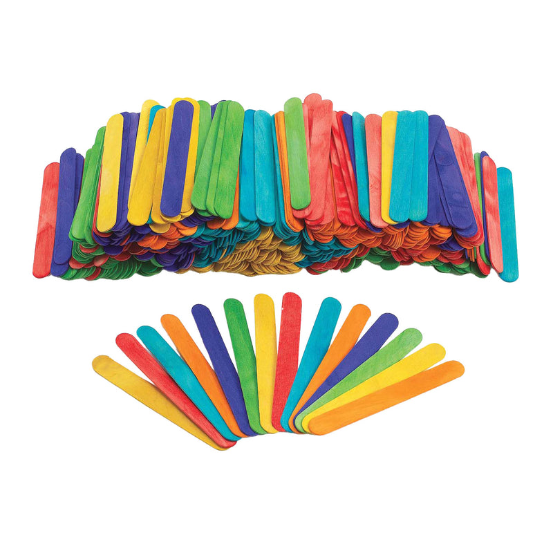 Afbeelding laden in galerijviewer, Colorations - gekleurde houten ijsstokjes, 500st.
