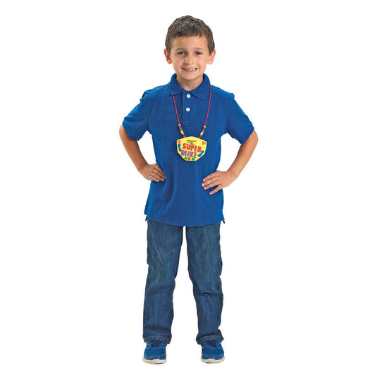 Colorations - superheld hanger knutselset, 12dlg.