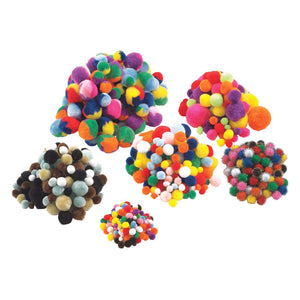 Colorations - gekleurde pompons, 700st.