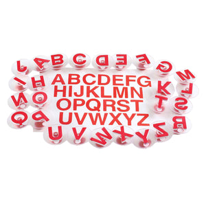 Colorations - easy grip hoofdletters stempels, 26st.