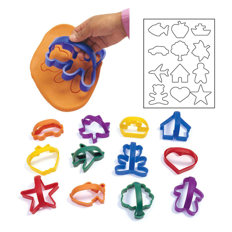 Afbeelding laden in galerijviewer, Colorations - easy grip klei vormen, 12st.
