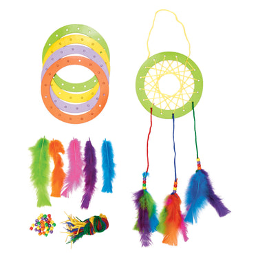 Colorations - knutselset kleurrijke dromenvangers - set van 12
