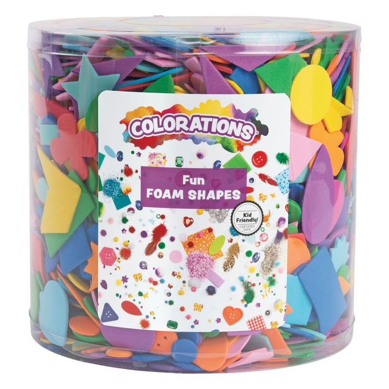 Afbeelding laden in galerijviewer, Colorations - foam knutselvormpjes - 227gr.
