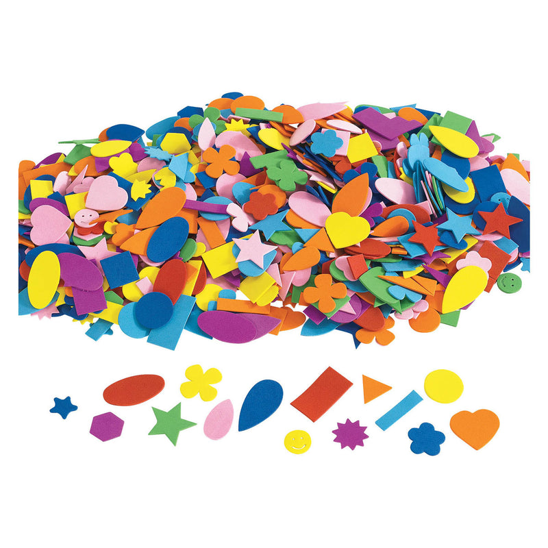 Afbeelding laden in galerijviewer, Colorations - foam knutselvormpjes - 227gr.
