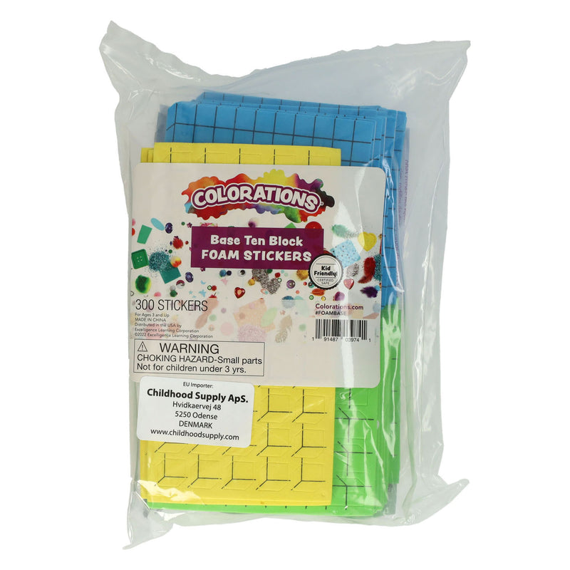 Afbeelding laden in galerijviewer, Colorations - foam rekenstickers - 300st.
