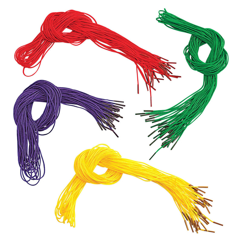 Afbeelding laden in galerijviewer, Colorations - gekleurde rijgkoorden - 72st.
