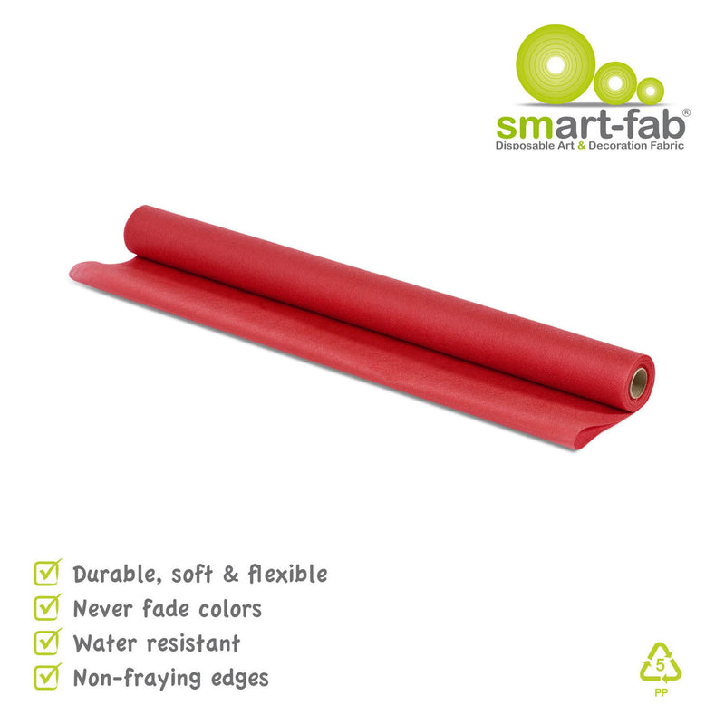 Afbeelding laden in galerijviewer, Smart fab rol 0,61 x 5,5m - rood
