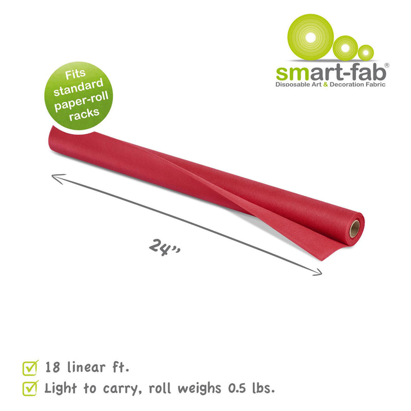 Afbeelding laden in galerijviewer, Smart fab rol 0,61 x 5,5m - rood
