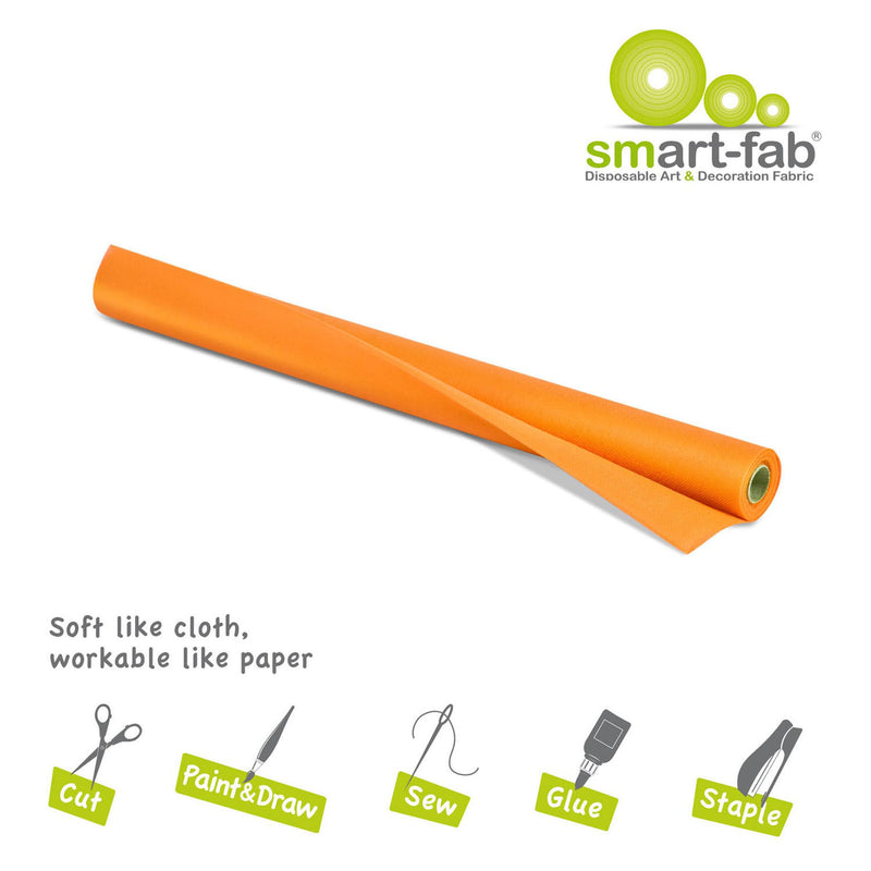 Afbeelding laden in galerijviewer, Smart fab rol 0,61 x 5,5m - oranje
