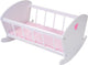 Engelhart angel toys houten poppen schommelbedje