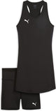 Puma teamgoal dress dames sportjurk - black- white s