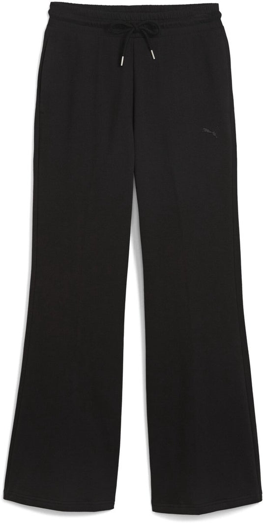 Puma her comfort high-waist straight pants fl op dames broek - black