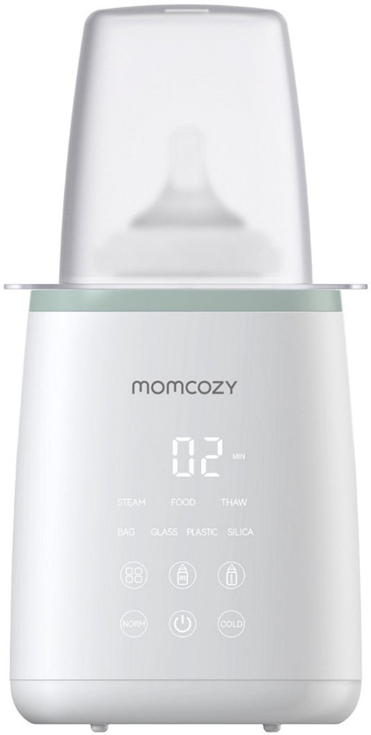 Momcozy flessenwarmer 6-in-1 – melk babyvoeding – 24u warmhouden – voor flessen, potjes zakjes