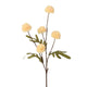 Roberts collection pompom spray 52cm zacht geel