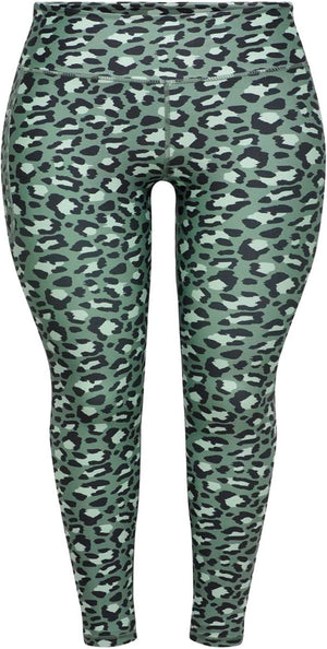 Only play jam 2 mille hw aop train tight dames (curvy) - maat 48 50