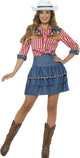 Smiffys cowboy pakje dames - maat 36 38 s