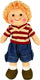 Bigjigs stoffen pop harry jongen jongenspop 28 cm