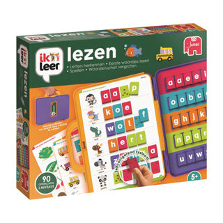 Afbeelding laden in galerijviewer, Jumbo - ik leer - lezen - educatief spel - vanaf 5 jaar - koffer voor onderweg
