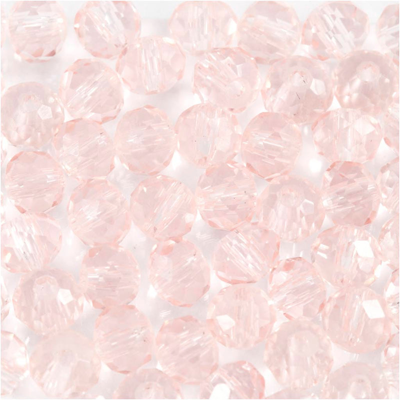Afbeelding laden in galerijviewer, Creativ company https: www.cchobby.nl glas-kralen-d-4-mm-gatgrootte-1-mm-lichtroze-45-stuk-1-doos
