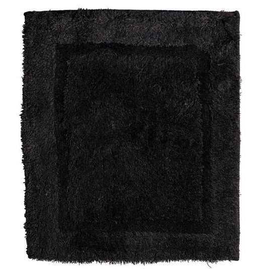 Wicotex badmat uni zwart 60x90cm badmat uni zwart 60x90cm