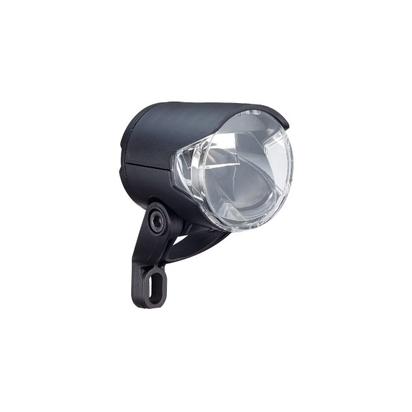 Afbeelding laden in galerijviewer, Koplamp Herrmans H-Black MR4 dynamo - aan uit functie - met houder - 100 120 lumen

