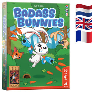 Afbeelding laden in galerijviewer, 999games 999 games badass bunnies

