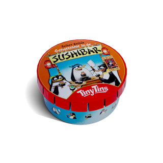 Afbeelding laden in galerijviewer, 999-games spel tiny tins geharrewar in de sushibar | 2 stuks
