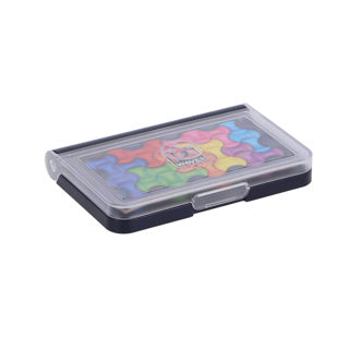 Smartgames iq waves - logisch denkspel reispuzzel - 120 opdrachten met golvende vormen - educatief solospel met soft-touch - vanaf 6 jaar
