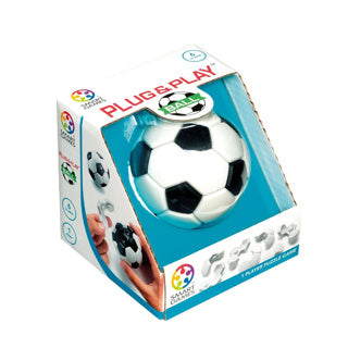 Afbeelding laden in galerijviewer, Smartgames plug play ball - 3d voetbal puzzel fidget toy - compact logisch denkspel - iq breinbreker - vanaf 6 jaar
