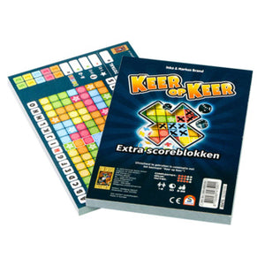999games 999 games keer op keer scoreblok level 1, 2st.