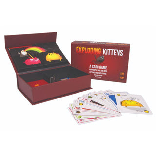Exploding kittens originele editie - kaartspel vol spanning en humor - 2 tot 5 spelers - vanaf 7 jaar