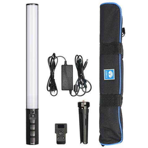 Afbeelding laden in galerijviewer, Sirui led tubelight t60 telescopisch met mini statief
