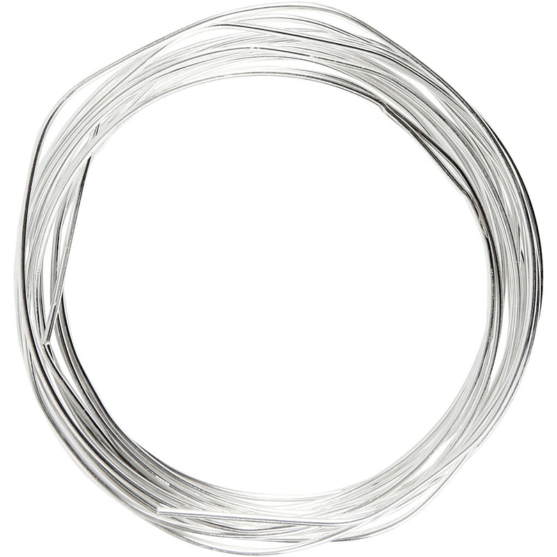 Afbeelding laden in galerijviewer, Https: www.cchobby.nl verzilverd-draad-dikte-1-2-mm-verzilverd-3-m-1-rol
