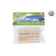 Kids globe houten pallets 8 stuks 1:32 5x3,8x1cm