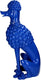Hd collection ornament poodle polyresin blue 18.1x27.3x56cm