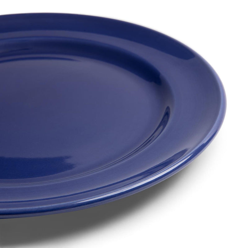Afbeelding laden in galerijviewer, Boerenbont boerenblauw ontbijtbord ã˜21cm donkerblauw doos a 6 stuks

