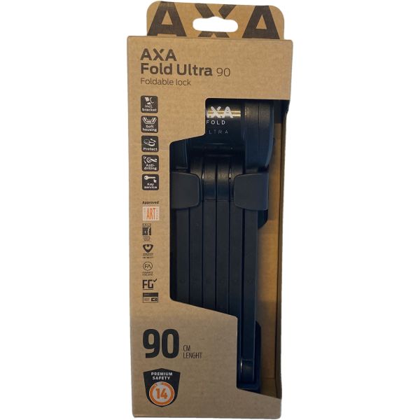 Afbeelding laden in galerijviewer, Axa vouwslot fold ultra 90 - zwart - art 2
