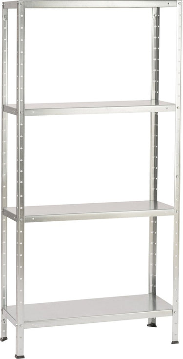 Avasco opbergrek stellingkast solid 50 gegalvaniseerd - 200 kg draagkracht - 150x75x30 cm