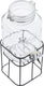 Point-virgule drankdispenser 3,6 liter - met metalen houder