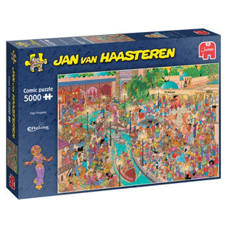 Afbeelding laden in galerijviewer, Jumbo jan van haasteren legpuzzel - efteling fata morgana, 5000st.

