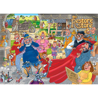 Afbeelding laden in galerijviewer, Jumbo wasgij orignal 41 legpuzzel - motormake-over, 1000st.
