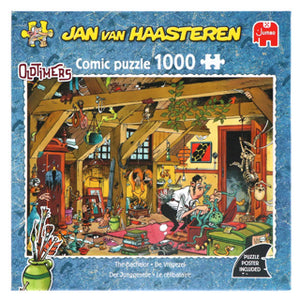 Jumbo jan van haasteren legpuzzel - oldtimers de vrijgezel, 1000st.